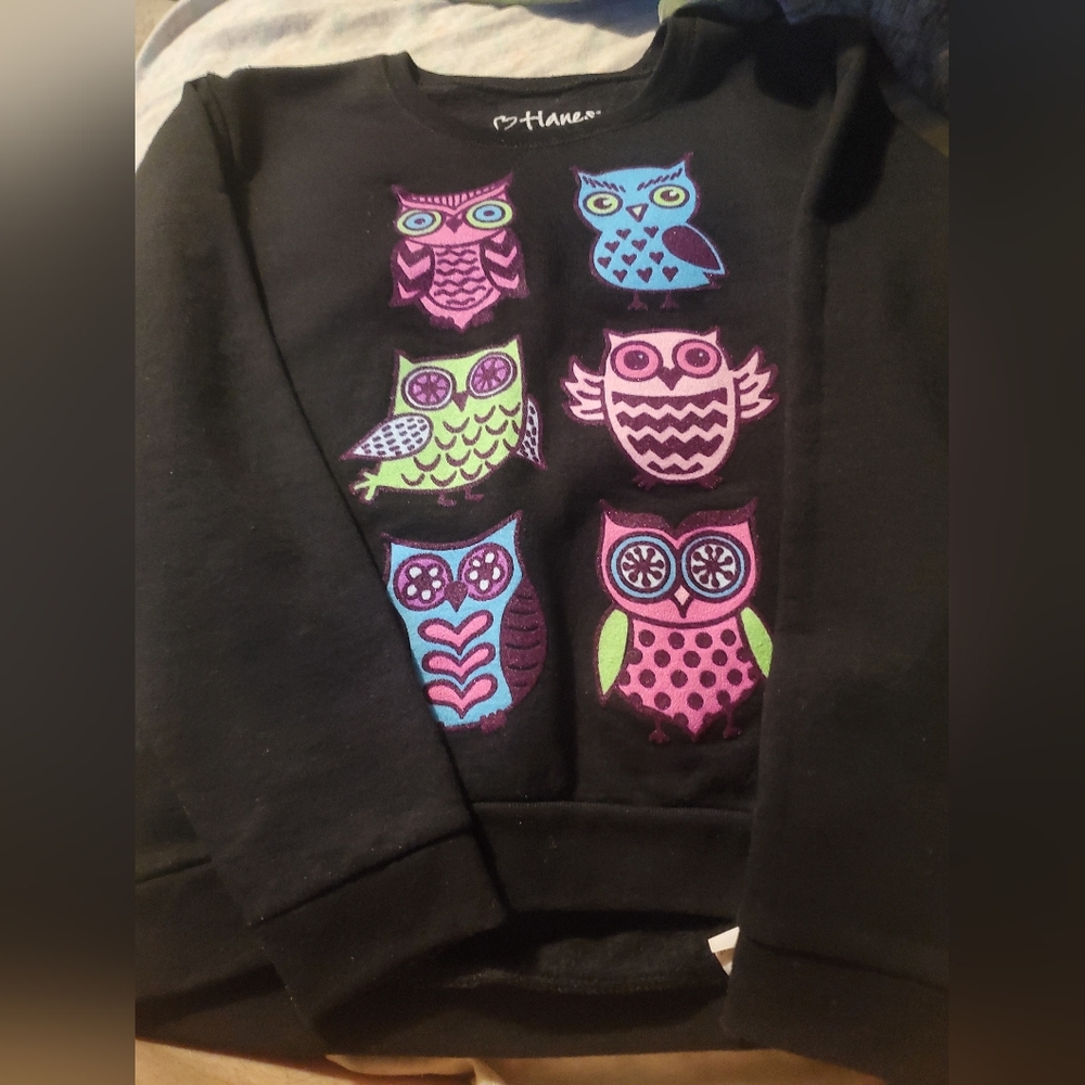Hanes Cute Owl cool desgin Friend colorful Modern sweatshirt